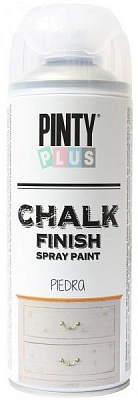 Краска аэрозольная на водной основе (NV100791) 400 мл Chalk-finish PINTYPLUS