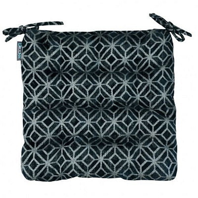 Подушка на стілець синя Motiff Jazz02 Decora textile
