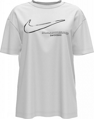 Футболка Nike W NSW TEE BOY SWOOSH DB9811-100 S білий