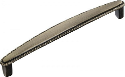 Мебельная ручка DR 58 AB 128 мм античная бронза DC 75694