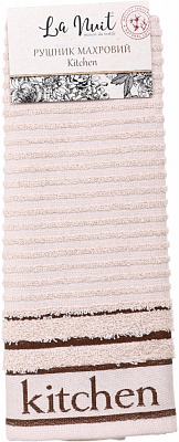 Полотенце махровое Кitchen 33x60 см светло-бежевый La Nuit