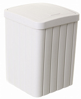 Ведро для мусора RIO FLIP TWINS 205х205х280 мм 10 л бежевый