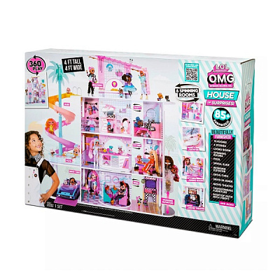 Кукольный набор L.O.L. SURPRISE! O.M.G. Роскошный особняк с сюрпризом