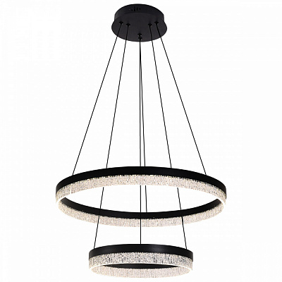 Світильник світлодіодний LIGHT SET LEBIDKA 2PL-R 2x40 Вт чорний