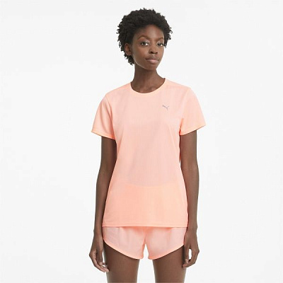 Футболка Puma RUN FAV SS TEE 52018125 L персиковый