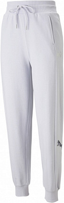 Штани Puma POWER NOVA SHINE COLORBLOCK HIGH-WAIST PANTS TR 67444768 р. XL блакитний