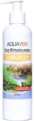 Удобрение AQUAYER для аквариумних растений Удо Ермолаева МИКРО+ 250 мл
