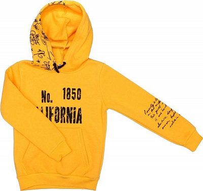 Світшот ALG р.146 жовтий 321417