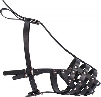 Намордник Collar твердый (доберман большой, овчарка, сеттер) черный