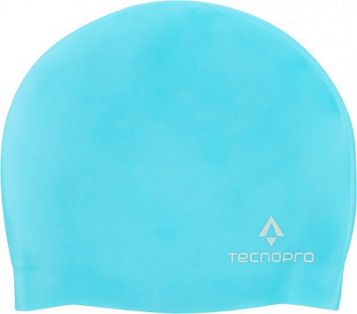 Шапочка для плавания TECNOPRO Cap Sil Vol 275942-607 one size бирюзовый