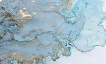 Картина на полотні Блакитні флюїди 120x80 см ТЕРРАВОЛ 