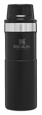 Термочашка Classic Trigger-action Matte Black 0.47 л Stanley