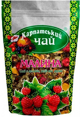 Чай травяной Карпатский чай Малина 4820024210089 100 г 