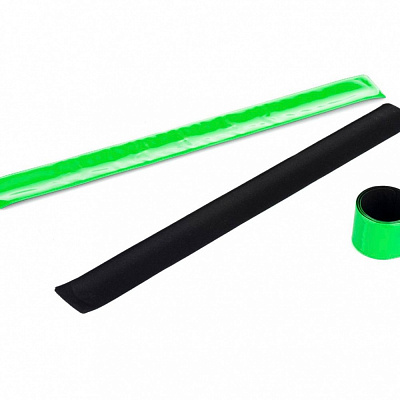 Браслет светоотражающий Вангруп зеленый VG-076