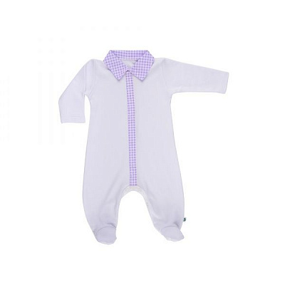 Чоловічок Lucky tots р.68 білий 1622