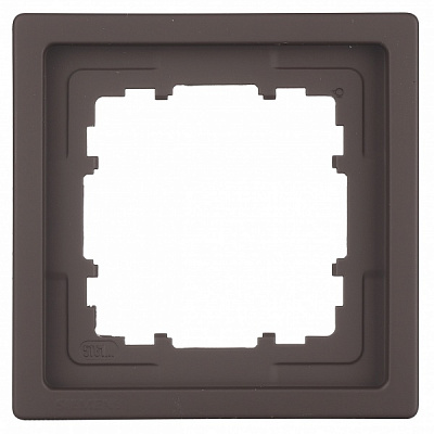 Рамка одномісна Siemens Style шоколадний 5TG13210CH