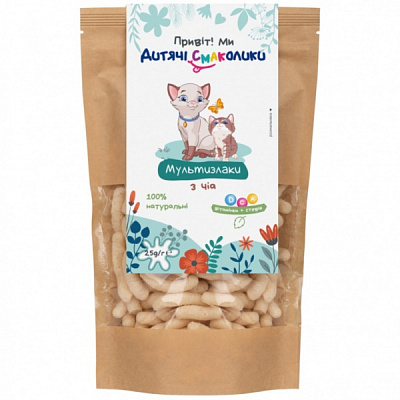 Батончик Дитячі смаколики Мультизлаки с чиа и сладкой стевией 25 г 
