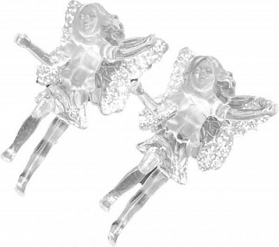 Елочный набор Акриловый ангелочек 12 см 2 шт. 12 см 2 шт./уп. 