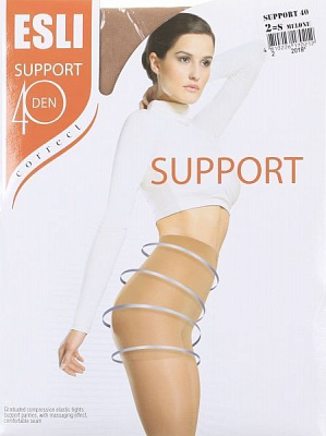 Колготки жіночі Conte Support 40 den р. 2 бежевий 1 шт.