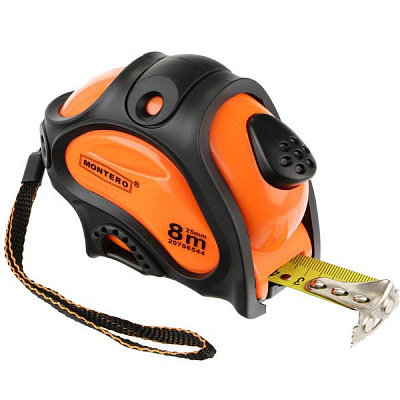 Рулетка Montero 8G51X 8м x25мм