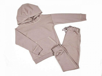 Спортивний костюм Luna Kids 1 д/д р.158 кавовий