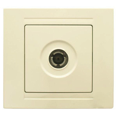 Розетка TV Gunsan Moderna кремовий MD 29 12 123