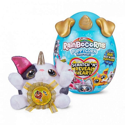 Мягкая игрушка Zuru Rainbocorn-B Puppycorn Surprise Bulldog 10 см 9237B