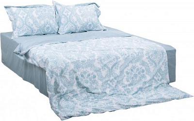 Комплект постельного белья Voyage 1,5 голубой La Nuit 