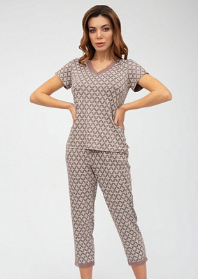 Піжама жіноча Venera 1181/60216 р. 48 капучино