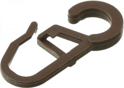 Крючки ОМиС для колец 10 шт. наборной орех 