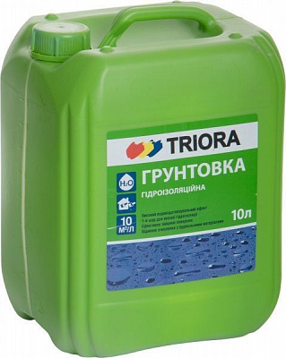 Грунтовка водоотталкивающая Triora 10 л