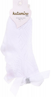 Шкарпетки для дівчаток KATAMINO K24060 р.1-2 білий