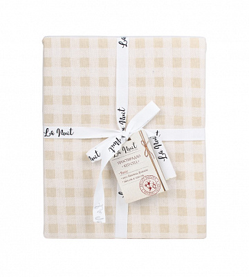 Простирадло Red Cell 160x220 см бежевий La Nuit