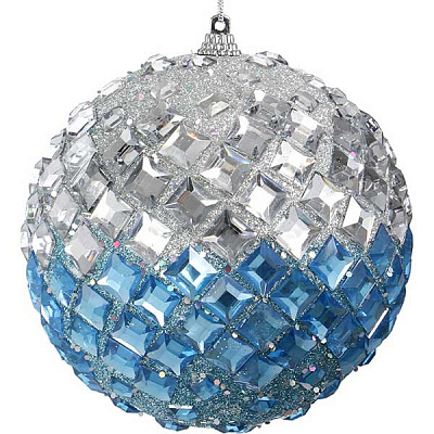 Шарик новогодний Дуэт SDA617120BS 120 мм