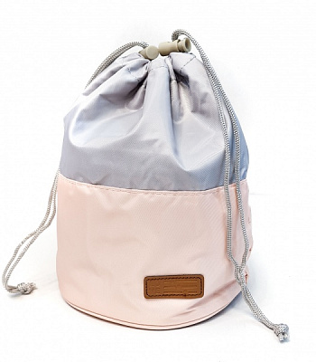 Косметичка на кулиске 18х26 см розовый