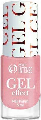 Лак для ногтей Colour Intense Gel Effect 65 017 Розовый (шиммер) 5 мл 