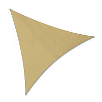 Тент-парус HDPE треугольник 4,2x4,2x6 м бежевый 