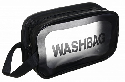 Косметичка Washbag 24.5х9.5х14.5см чорний YTJ002b