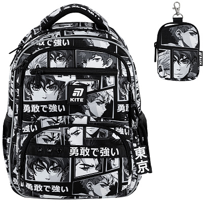 Рюкзак шкільний KITE Education Anime Boy K25-773M-4