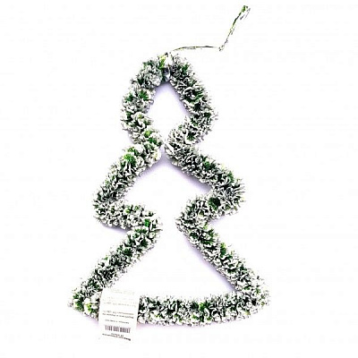 Ялинка декоративна Н25 зелено-біла зелений із білим