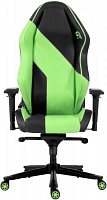 Кресло GT Racer X-3101 Wave Black/Light Green черно-зеленый 