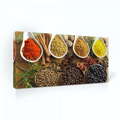 Репродукція Їжа та напої 96x48 см