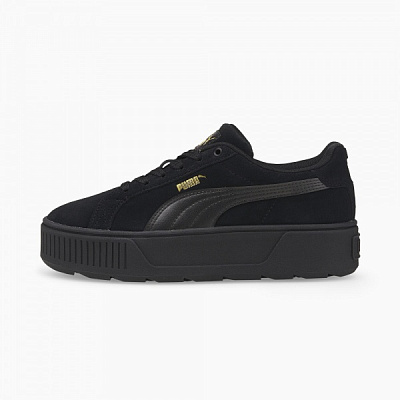 Кросівки Puma KARMEN PUMA BLACK-PUMA TEAM GOLD 38461401 р.37,5 чорний