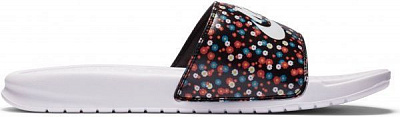Шлепанцы Nike WMNS BENASSI JDI PRINT 618919-120 р. US 9 белый