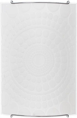 Світильник настінний Nowodvorski CIRCLES 1 1x60 Вт E14 білий матовий 5683