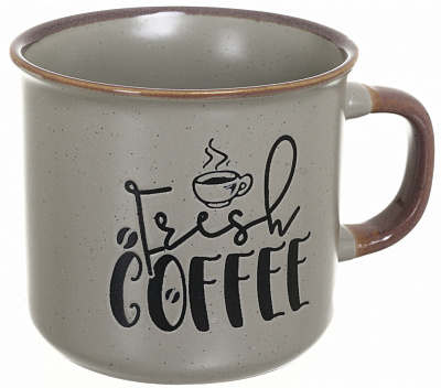 Чашка Bella Vita I Like Coffee 285 мл оливковая