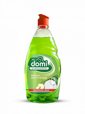 Средство для ручного мытья посуды Domi Яблоко 900л