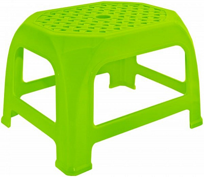Табурет пластиковий Алеана Крихітка 20x30,6x24 см оливковий