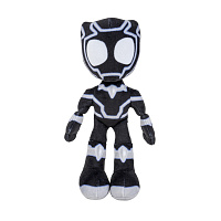 М'яка іграшка Spidey Little Plush Чорна Пантера (Black Panther) 20 см чорний із білим SNF0083