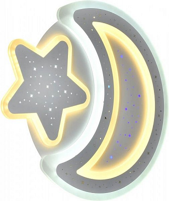 Люстра светодиодная Victoria Lighting Moonlight/PL500 с пультом ДУ 115 Вт белый 